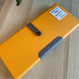 NuPhy NuFolio Keyboard Case, Leather, Yellow